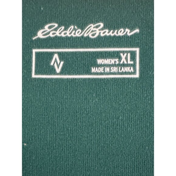 Eddie Bauer Green Aster Travex Dress w/Pockets Size XL Ultra-Soft Fitness Summer - Picture 5 of 6